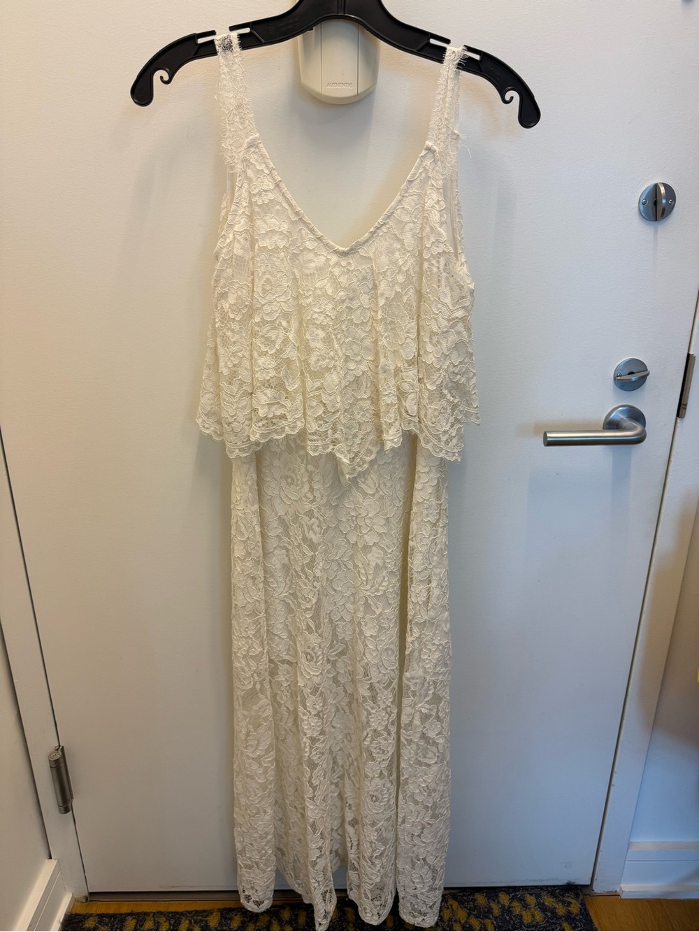Alexis White Floral Lace Dress